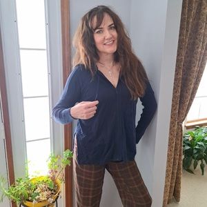 Victorias Secret cotton & cashmere zip oversized hoodie!